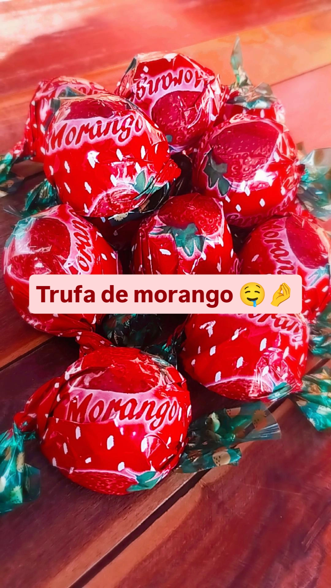 Trufa de morango